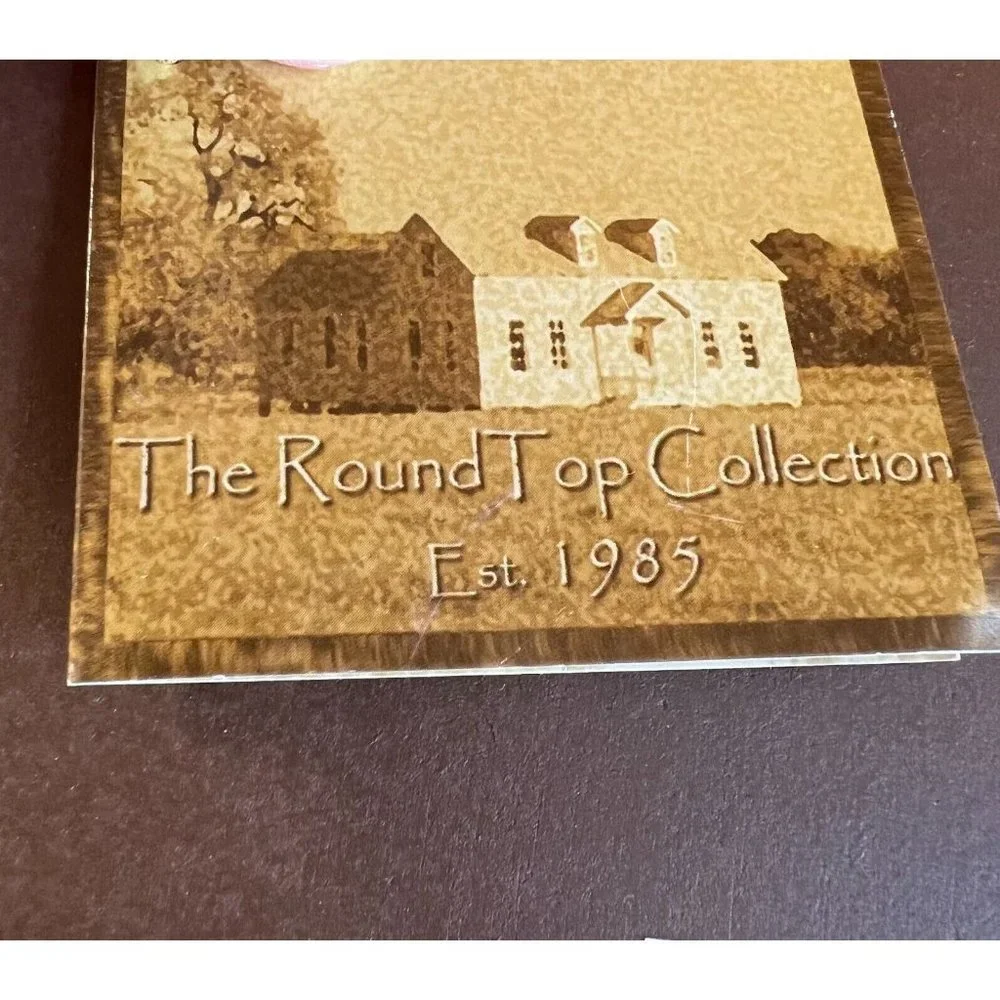 The Round Top Collection I love you with Flowers‎ 6x6x1